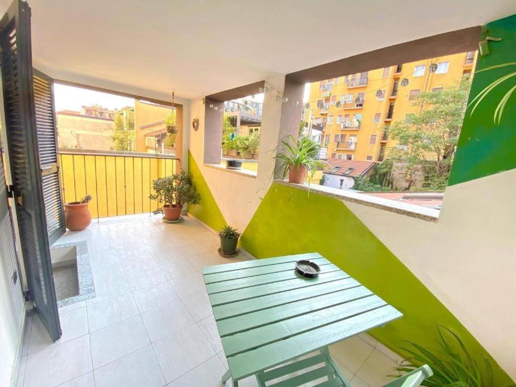 Apartament Conte Rosso House, Con Doppia Terrazza In Coorte Tranquilla A Due Passi Da Stazione E Metropolitana Lambrate Mediolan Zewnętrze zdjęcie